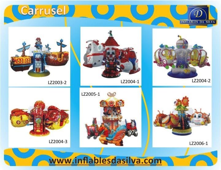 atracciones para parques infantiles