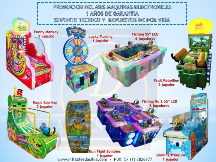 Maquinas de redencion infantiles