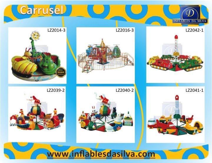 atracciones mecanicas para parques de niños