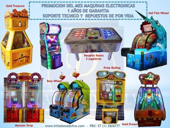 maquinas infantiles