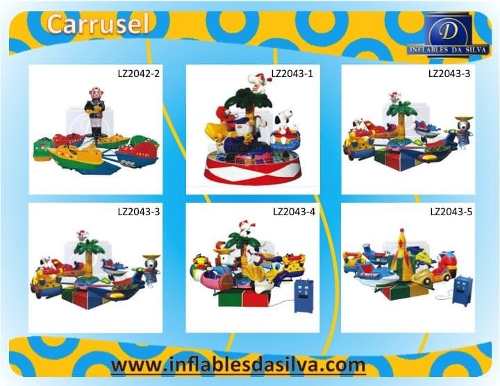 atracciones mecanicas infantiles