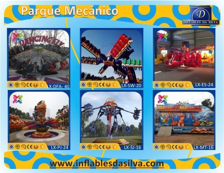 vVenta de equipos de parque de atracciones