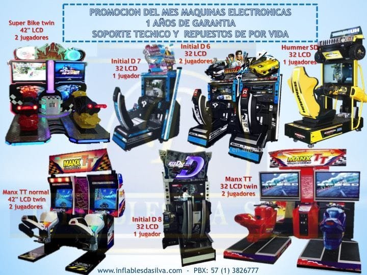Venta de simuladores de motos y conduccion