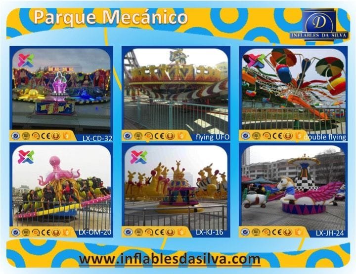 Juegos mecanicos para parques