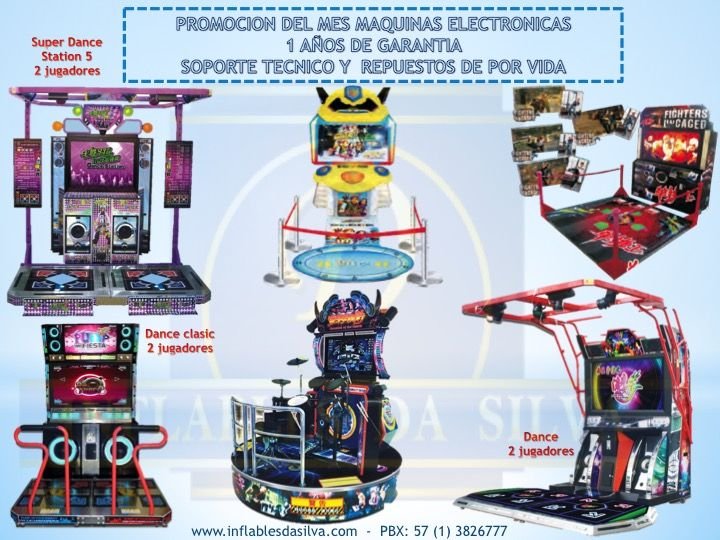 Maquinas de baile