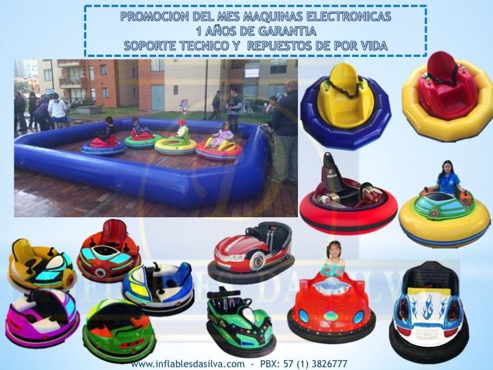 Carros chocones electricos