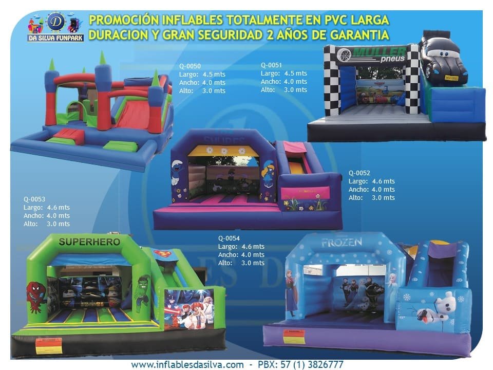 Venta de inflables para pequeños