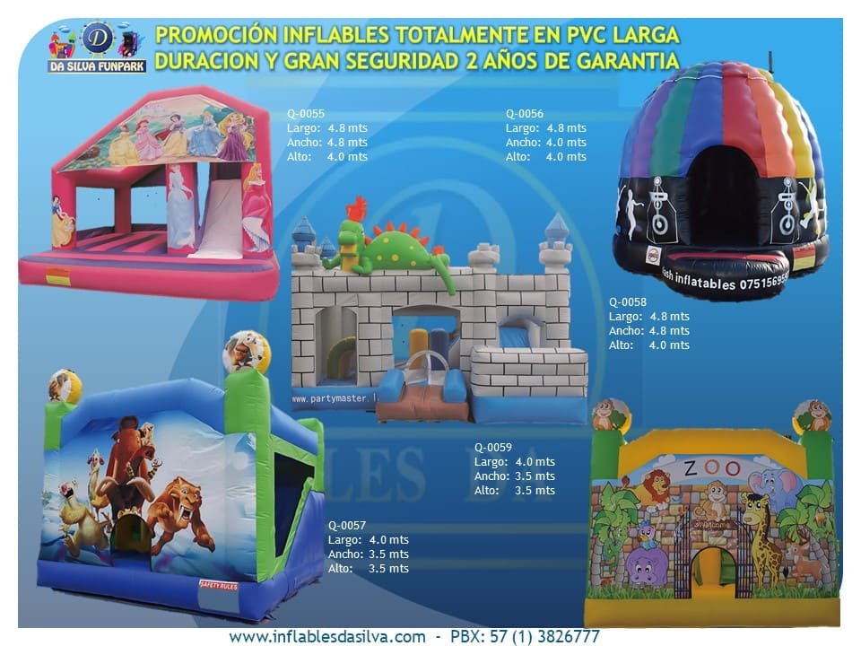 Venta de saltarines para pequeños