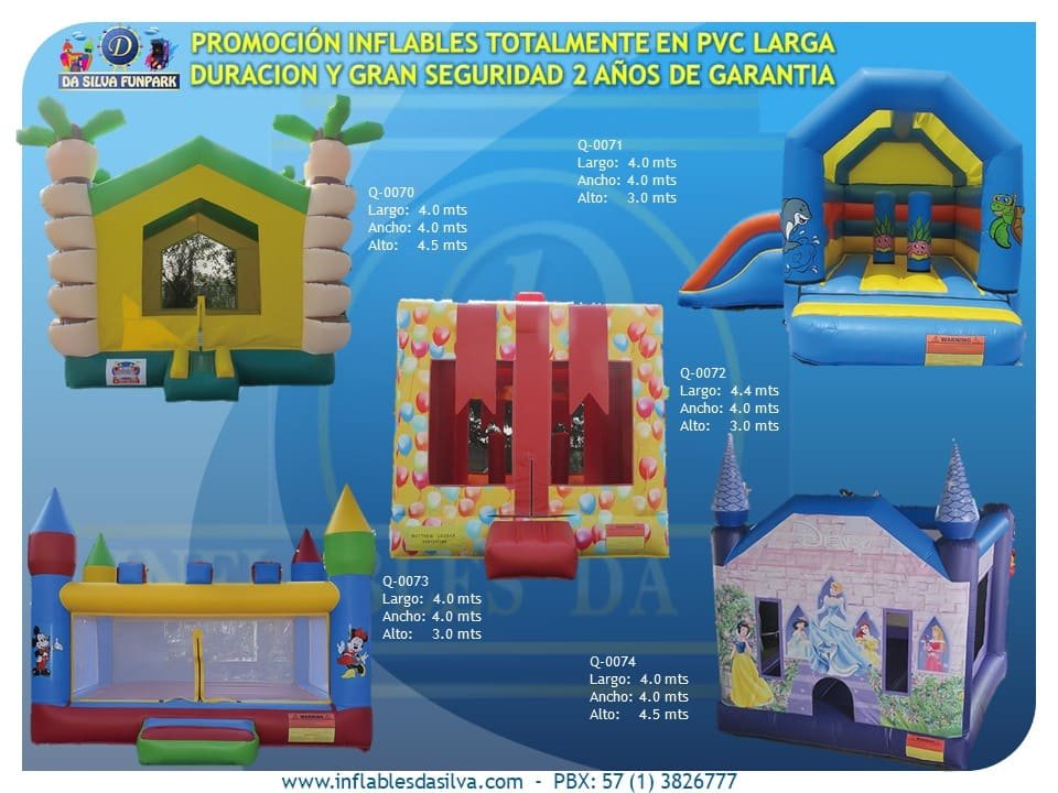 Venta de inflables infantiles con agua