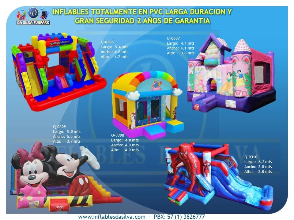 Venta de Castillos inflables