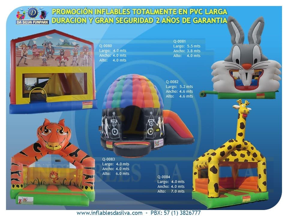 Venta de castillos inflables