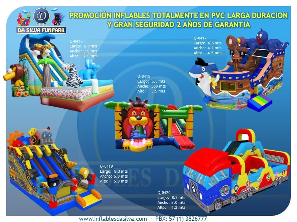 Venta de Inflable piratas