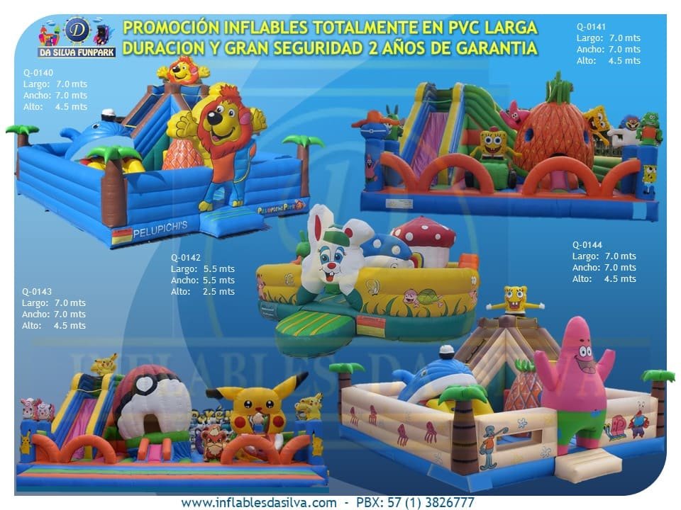 Venta de inflable selva
