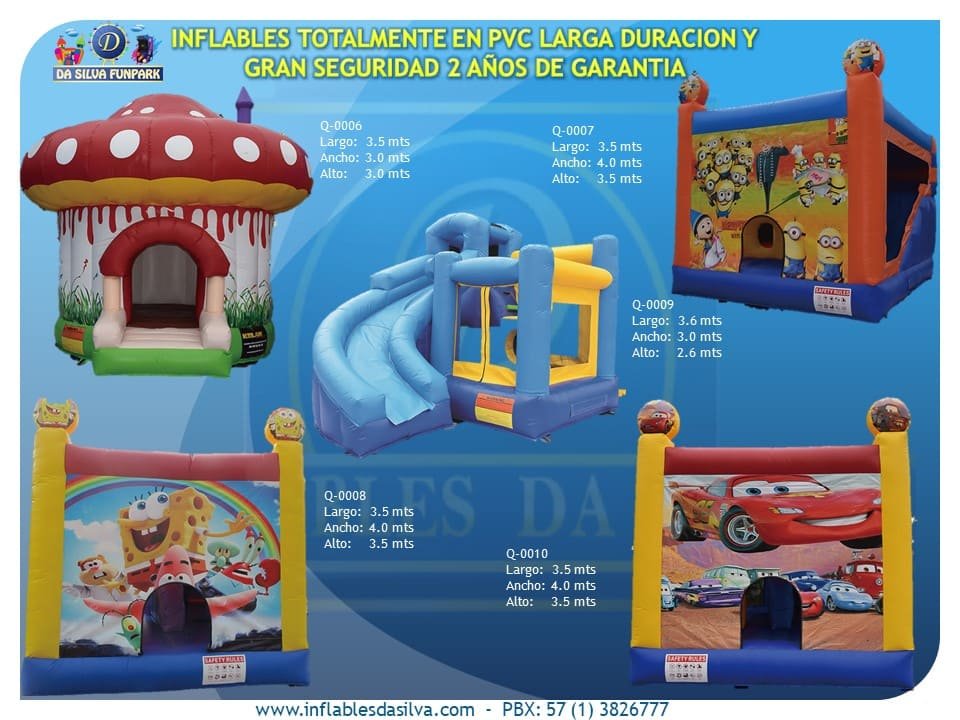 Venta de Inflables para niños