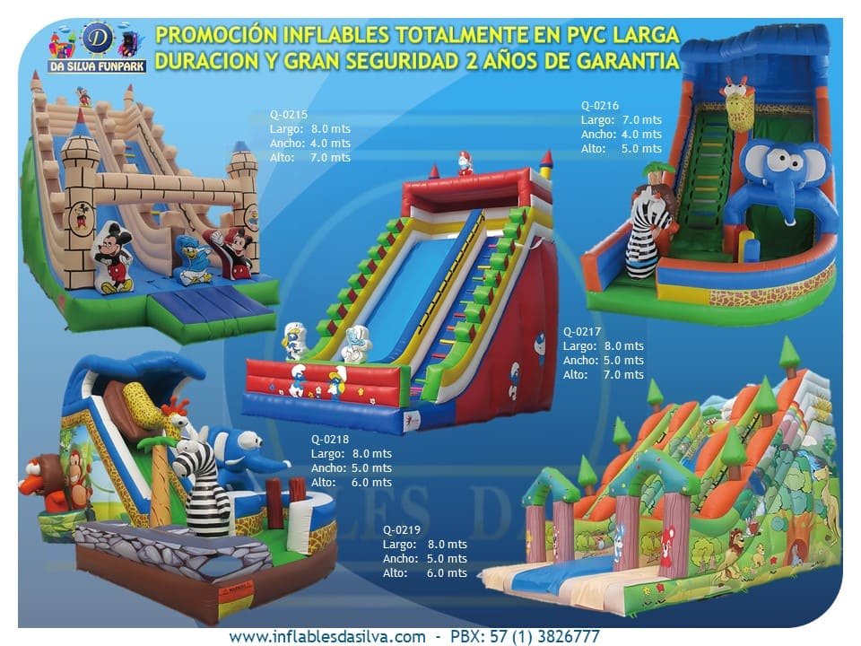 Venta de inflables rodadero
