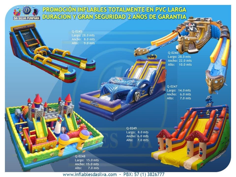 Venta de carrera obstaculo inflable