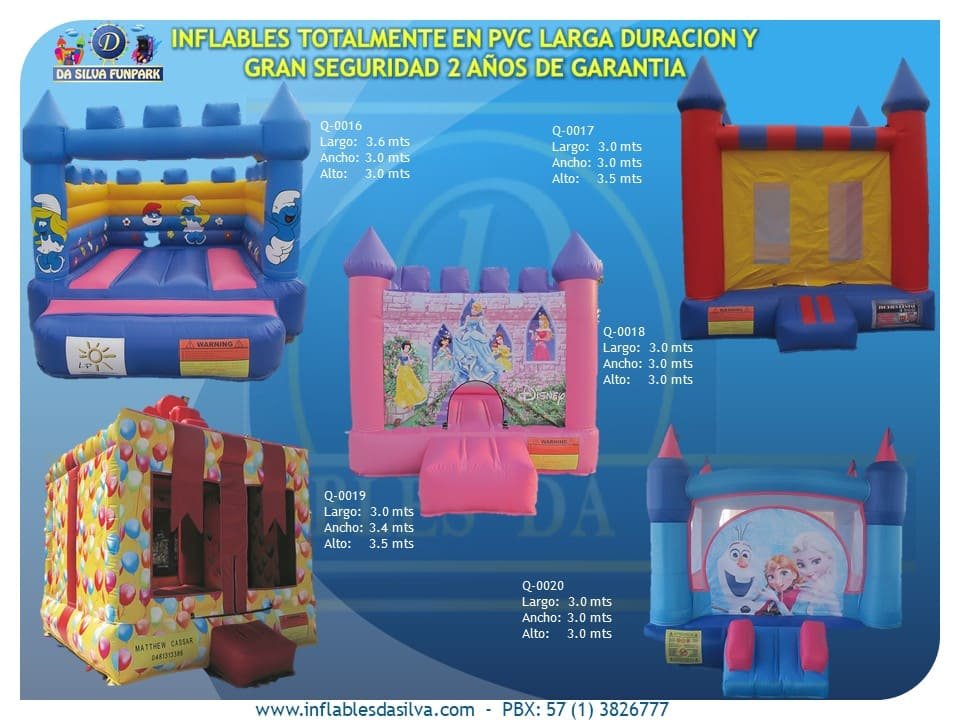 Venta de Saltarines castillo niñas