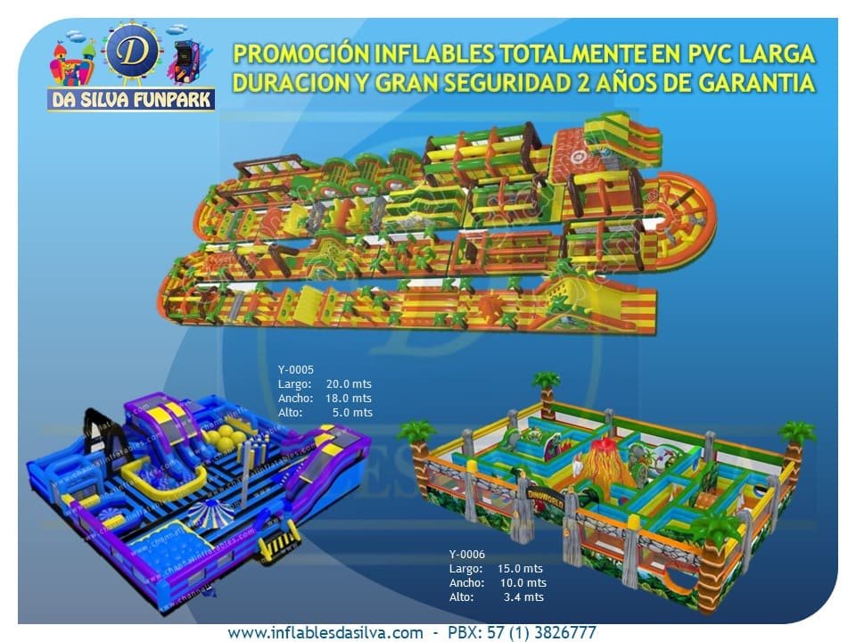 Venta de circuito inflable