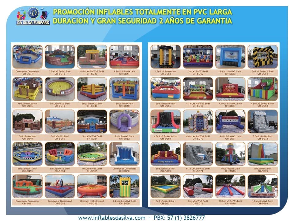Venta de Juegos destreza inflables