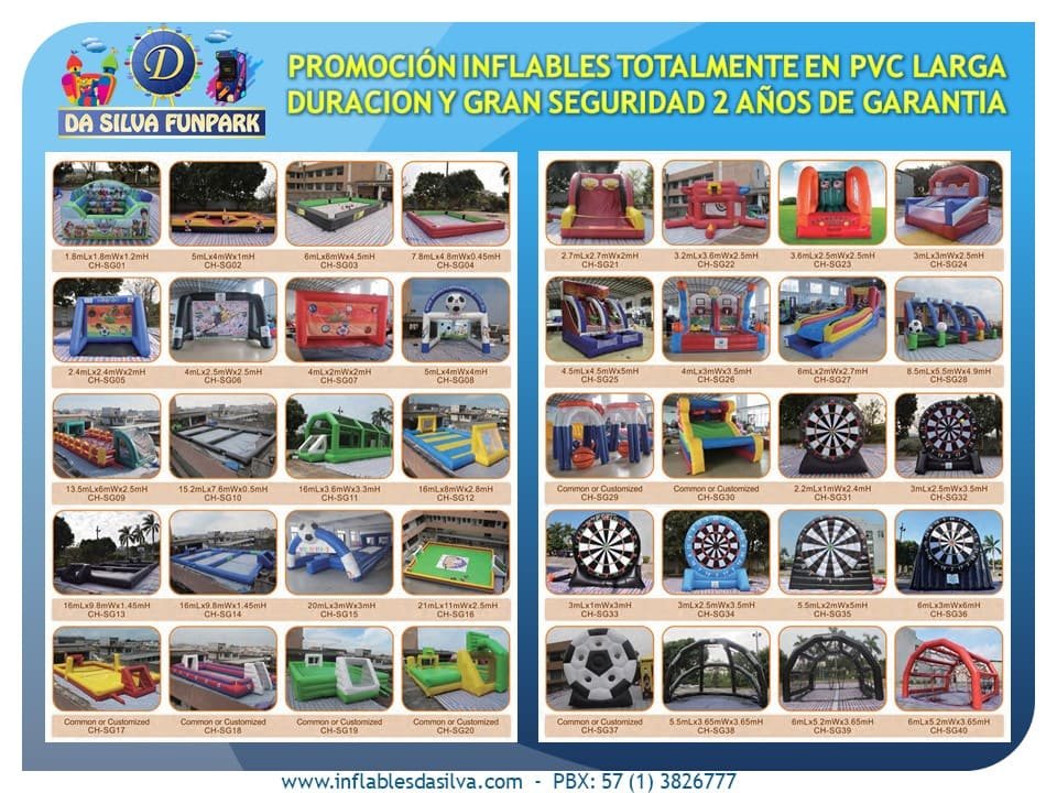 Venta de Juegos destreza hinchables