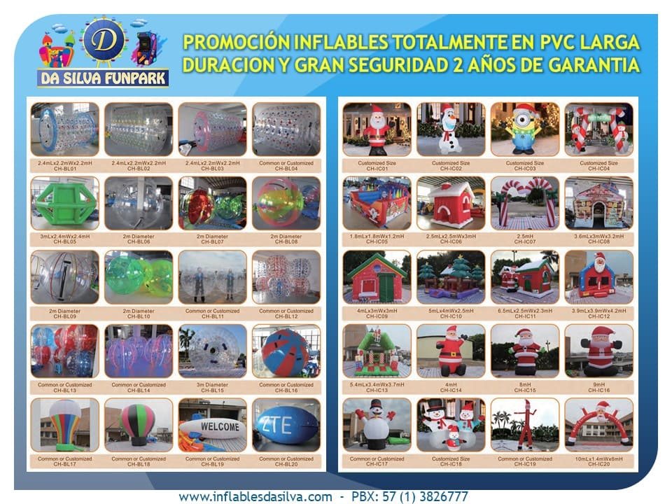 Venta de Bubble ball inflable
