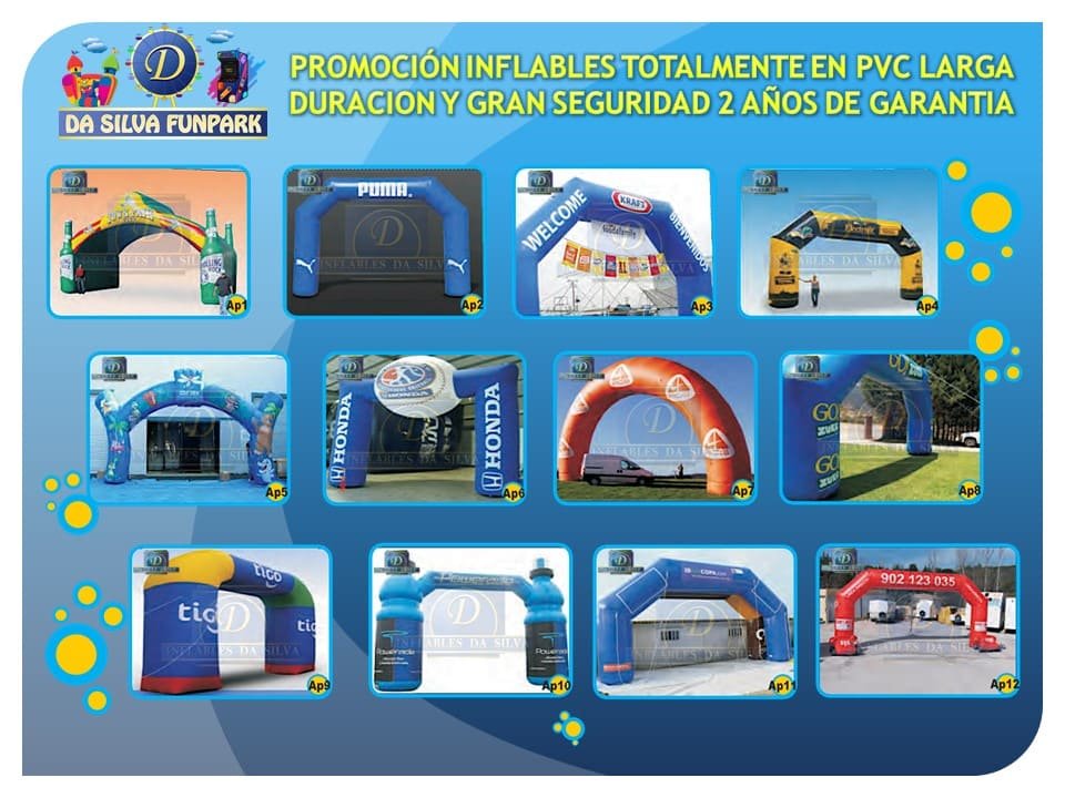 Venta de arcos inflables