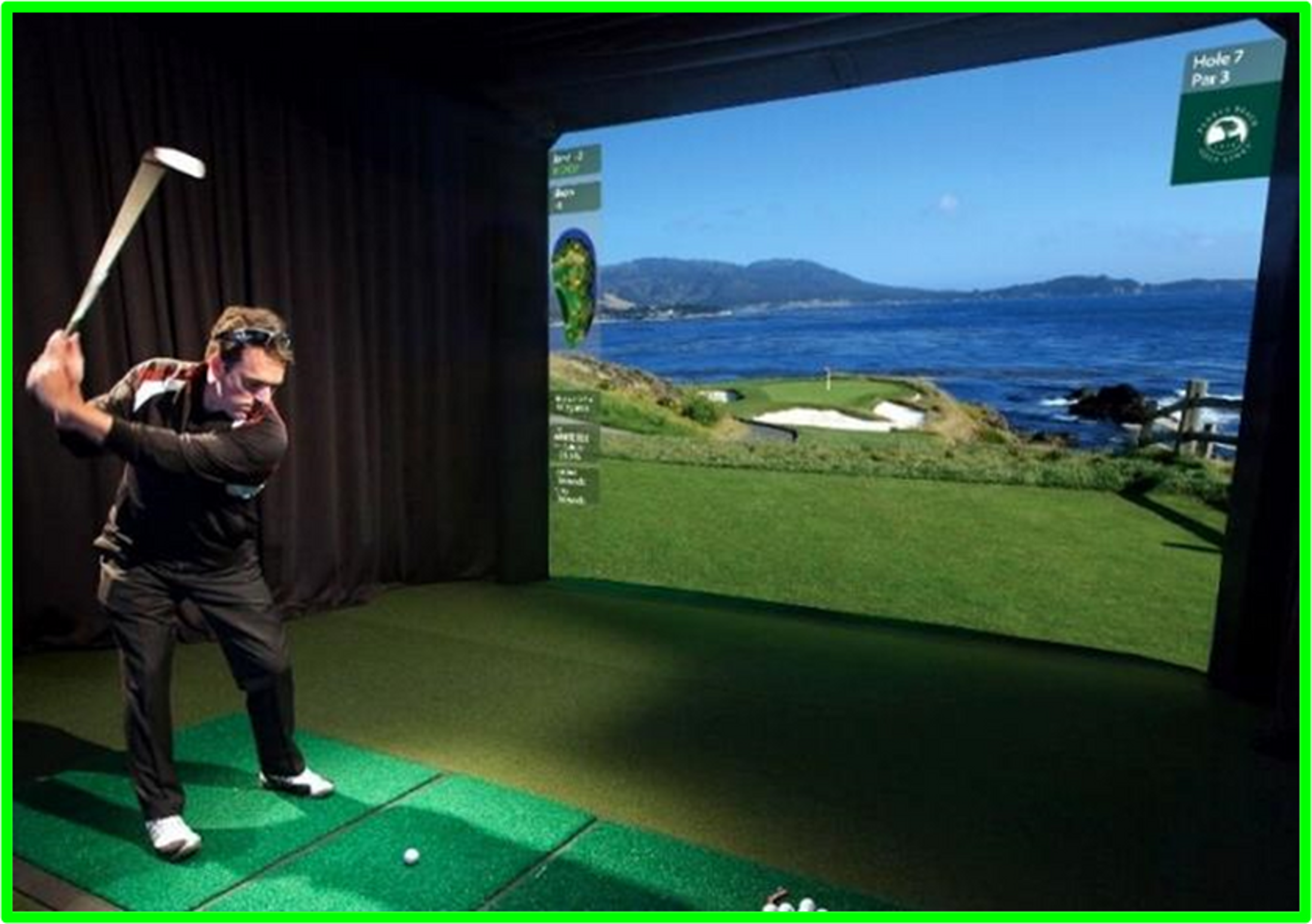 Simulador de golf Interactivo