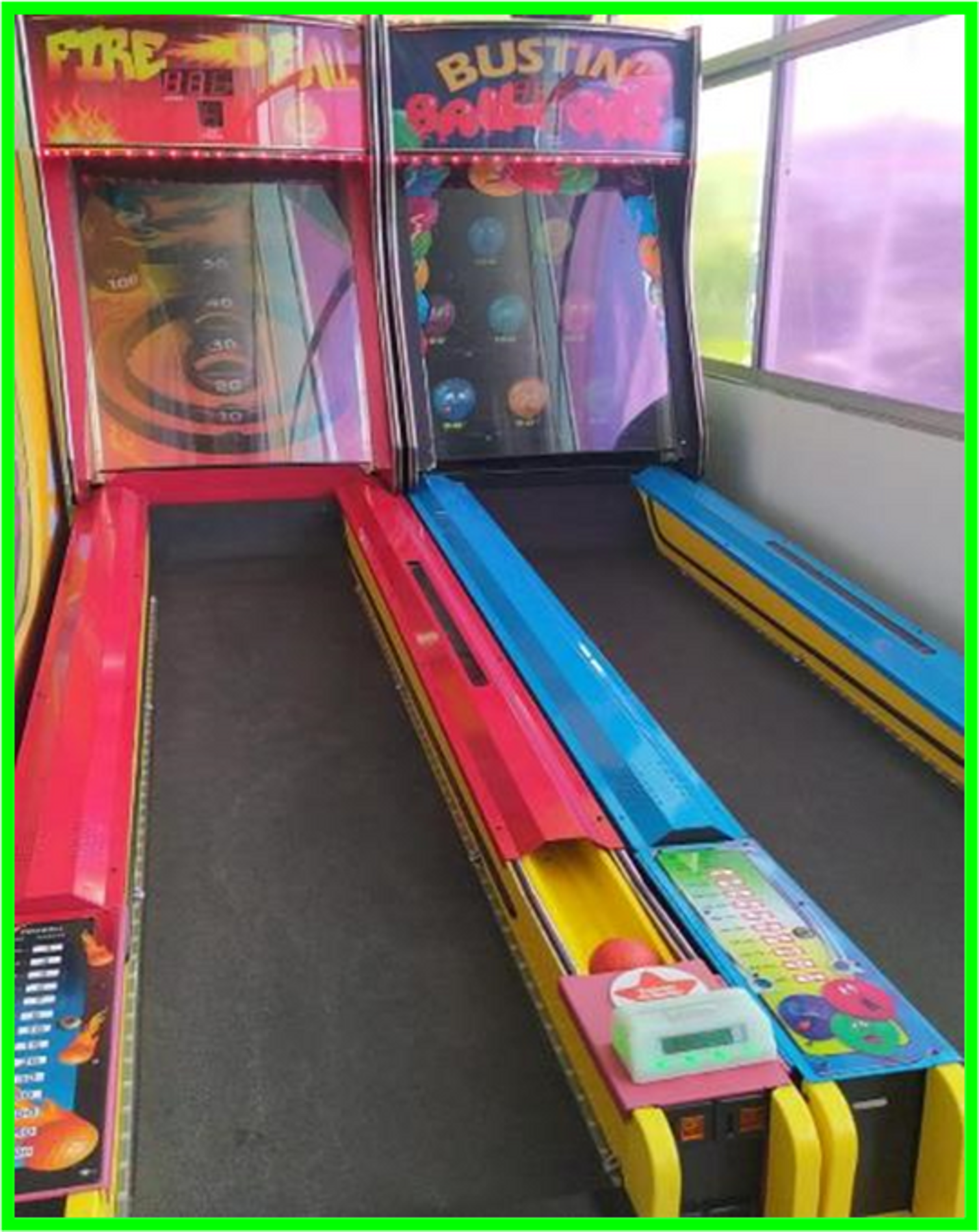 Maquina doble de Feria