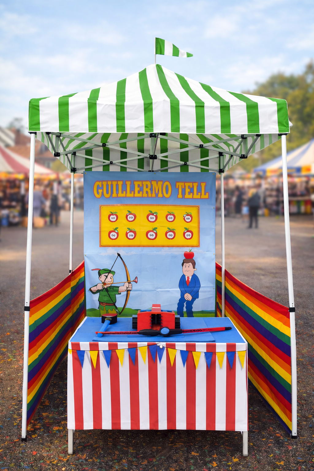 Juego de feria Gillermo Tell (sin operario)