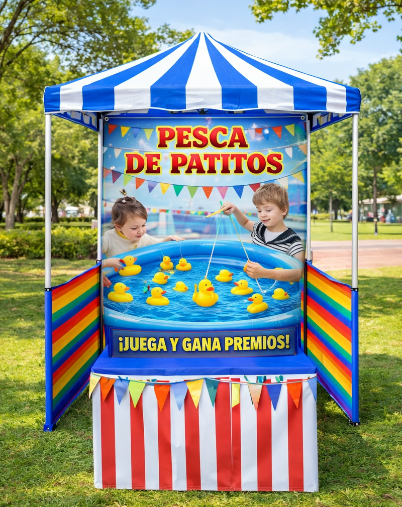 Juego de feria Pesca de Patitos (sin operario)