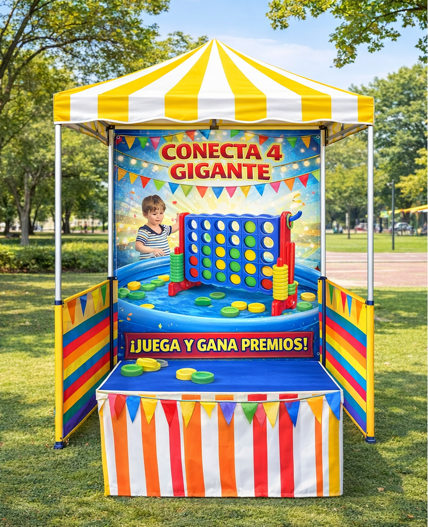 Juego de feria Conecta Gigante