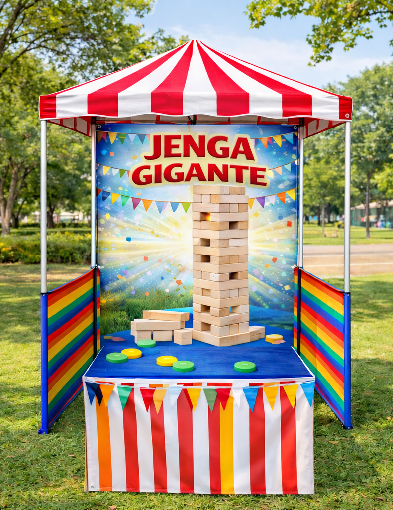 Juego de feria Jenga Gigante