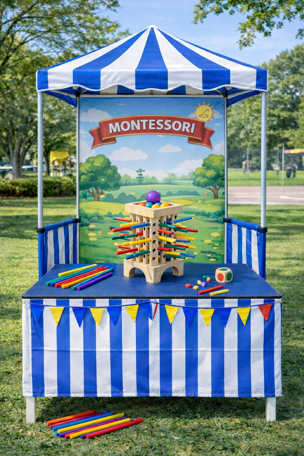 Juego de feria Montessori
