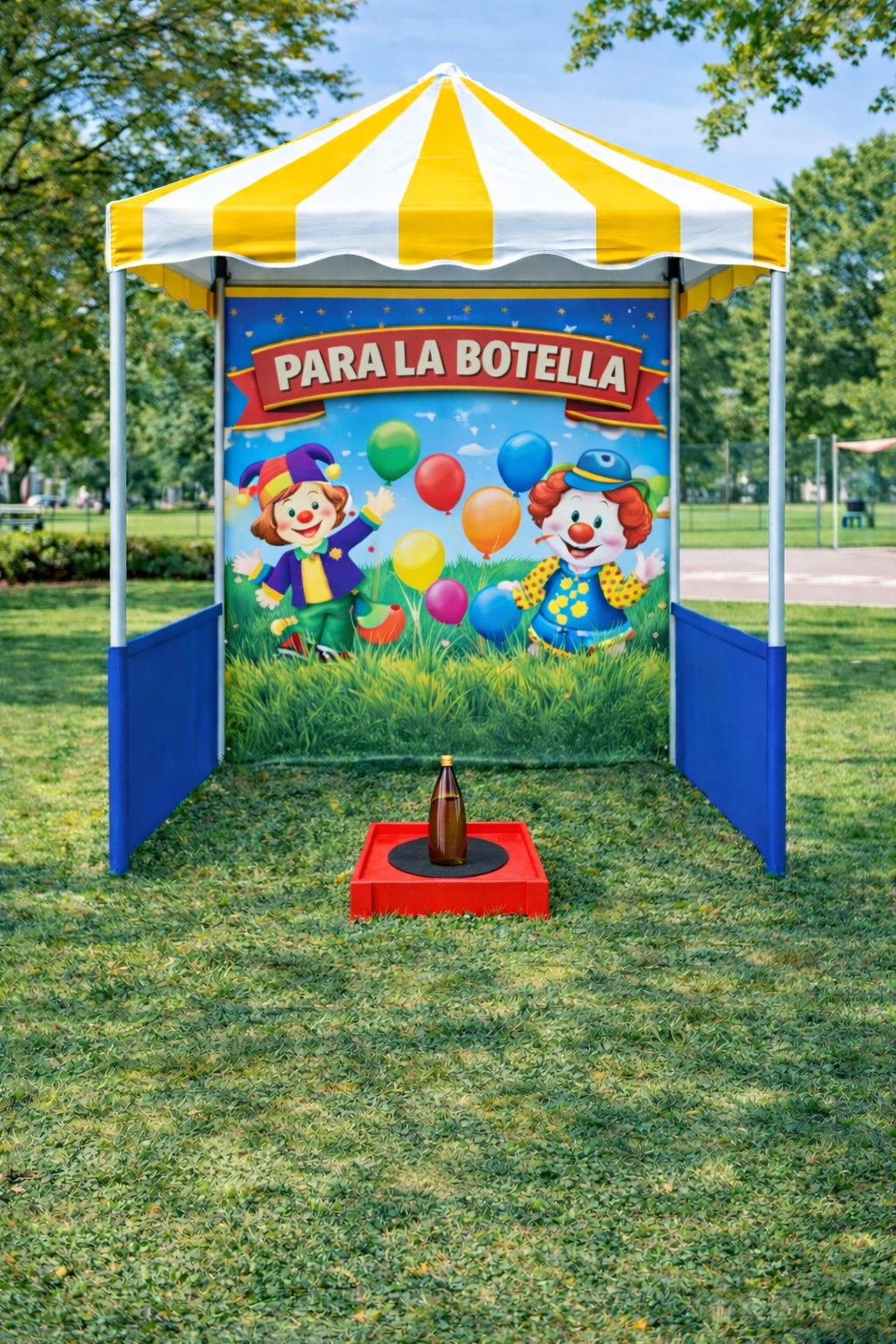 Juego de feria Para la botella
