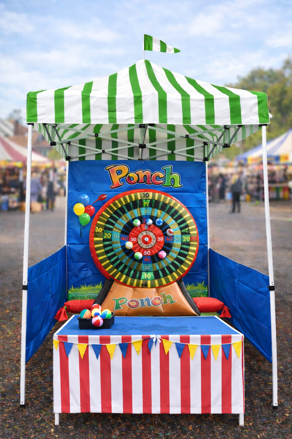 Juego de feria Pounch (sin operario)