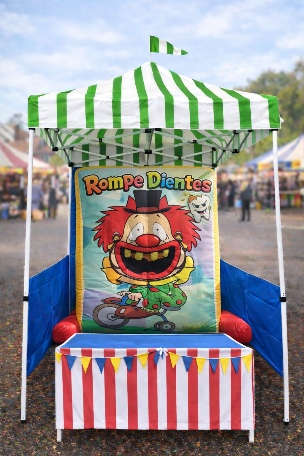 Juego de feria Rompe Dientes (sin operario)